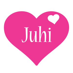 Juhi love-heart logo