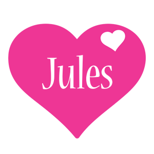 Jules love-heart logo