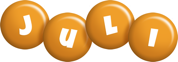 Juli candy-orange logo