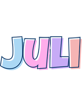 Juli pastel logo