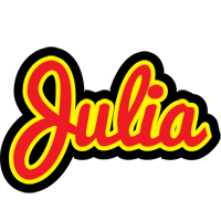 Julia fireman logo