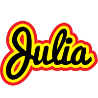 Julia flaming logo