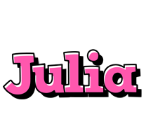 Julia girlish logo