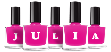 Julia nails logo