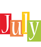 July colors logo