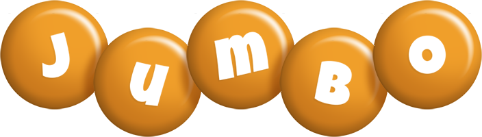 Jumbo candy-orange logo