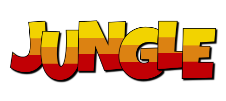 JUNGLE logo effect. Colorful text effects in various flavors. Customize your own text here: http://www.textGiraffe.com/logos/jungle/