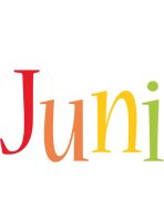 Juni birthday logo