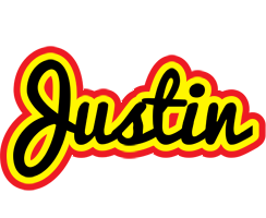Justin flaming logo