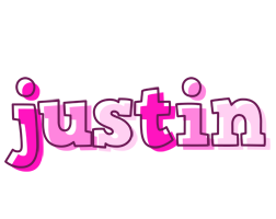 Justin hello logo