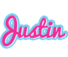 Justin popstar logo
