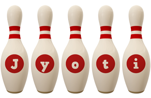 Jyoti bowling-pin logo