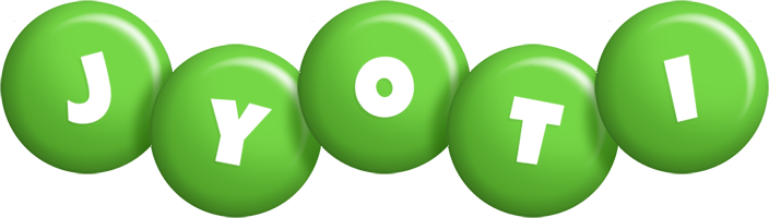 Jyoti candy-green logo