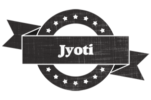 Jyoti grunge logo