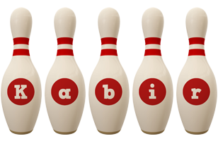 Kabir bowling-pin logo