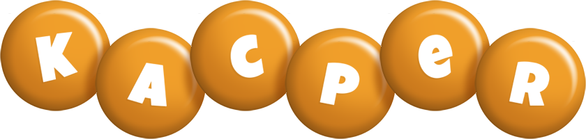 Kacper candy-orange logo