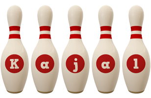 Kajal bowling-pin logo