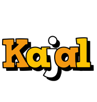 Kajal cartoon logo
