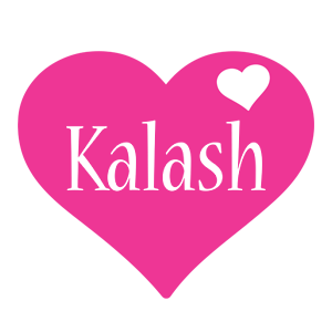 Kalash love-heart logo