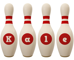 Kale bowling-pin logo