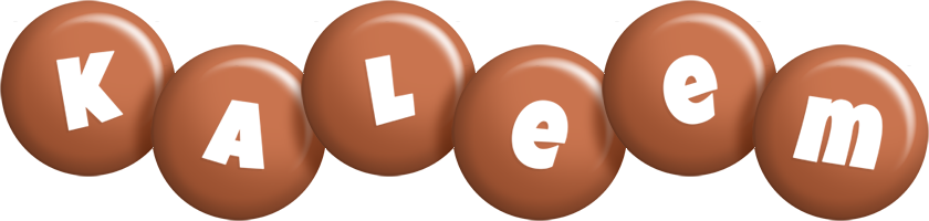 Kaleem candy-brown logo