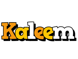 Kaleem cartoon logo