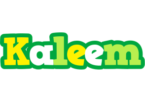 Kaleem soccer logo