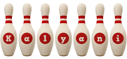 Kalyani bowling-pin logo