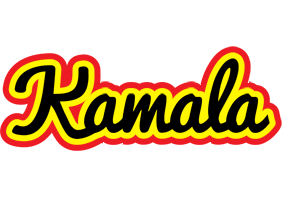 Kamala flaming logo