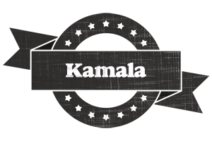 Kamala grunge logo