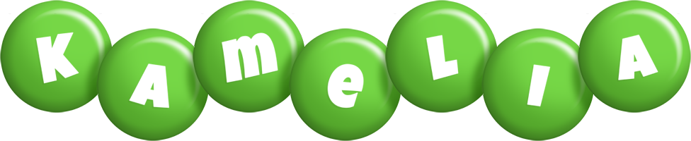 Kamelia candy-green logo