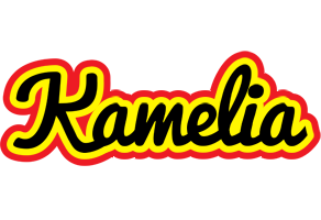 Kamelia flaming logo