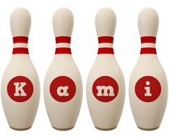 Kami bowling-pin logo