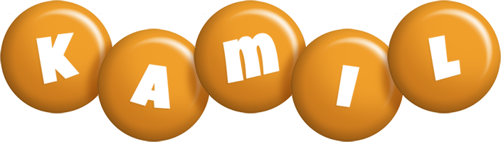Kamil candy-orange logo