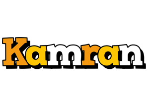 Kamran cartoon logo