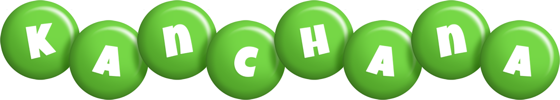Kanchana candy-green logo