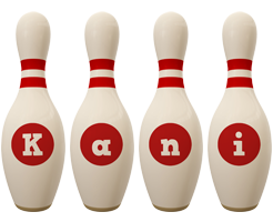 Kani bowling-pin logo