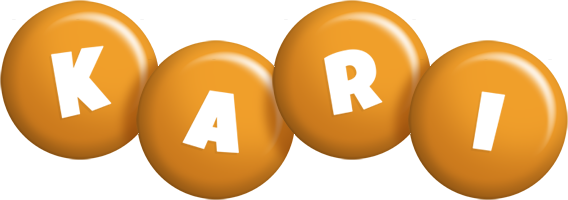 Kari candy-orange logo