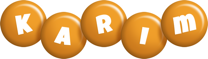 Karim candy-orange logo