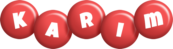 Karim candy-red logo