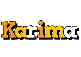 Karima cartoon logo