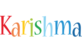Karishma birthday logo