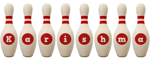 Karishma bowling-pin logo