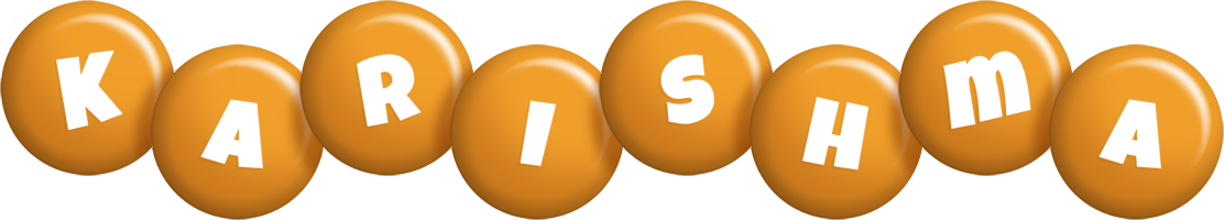 Karishma candy-orange logo