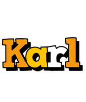 Karl cartoon logo
