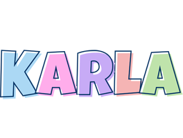Karla pastel logo