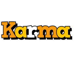 Karma cartoon logo