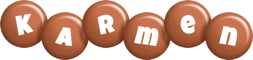 Karmen candy-brown logo