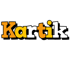 Kartik cartoon logo