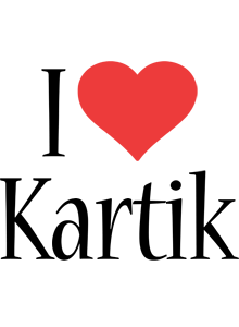 Kartik i-love logo